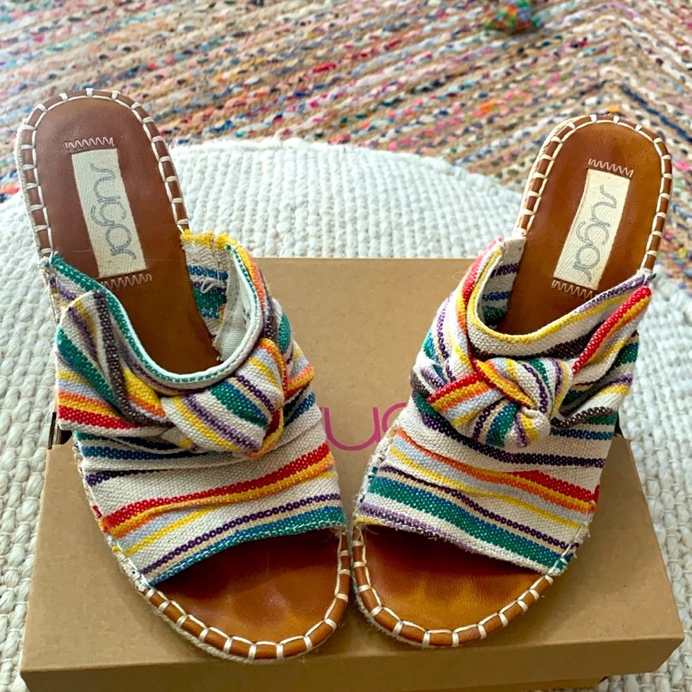 Sugar Slip On Heel Shoes